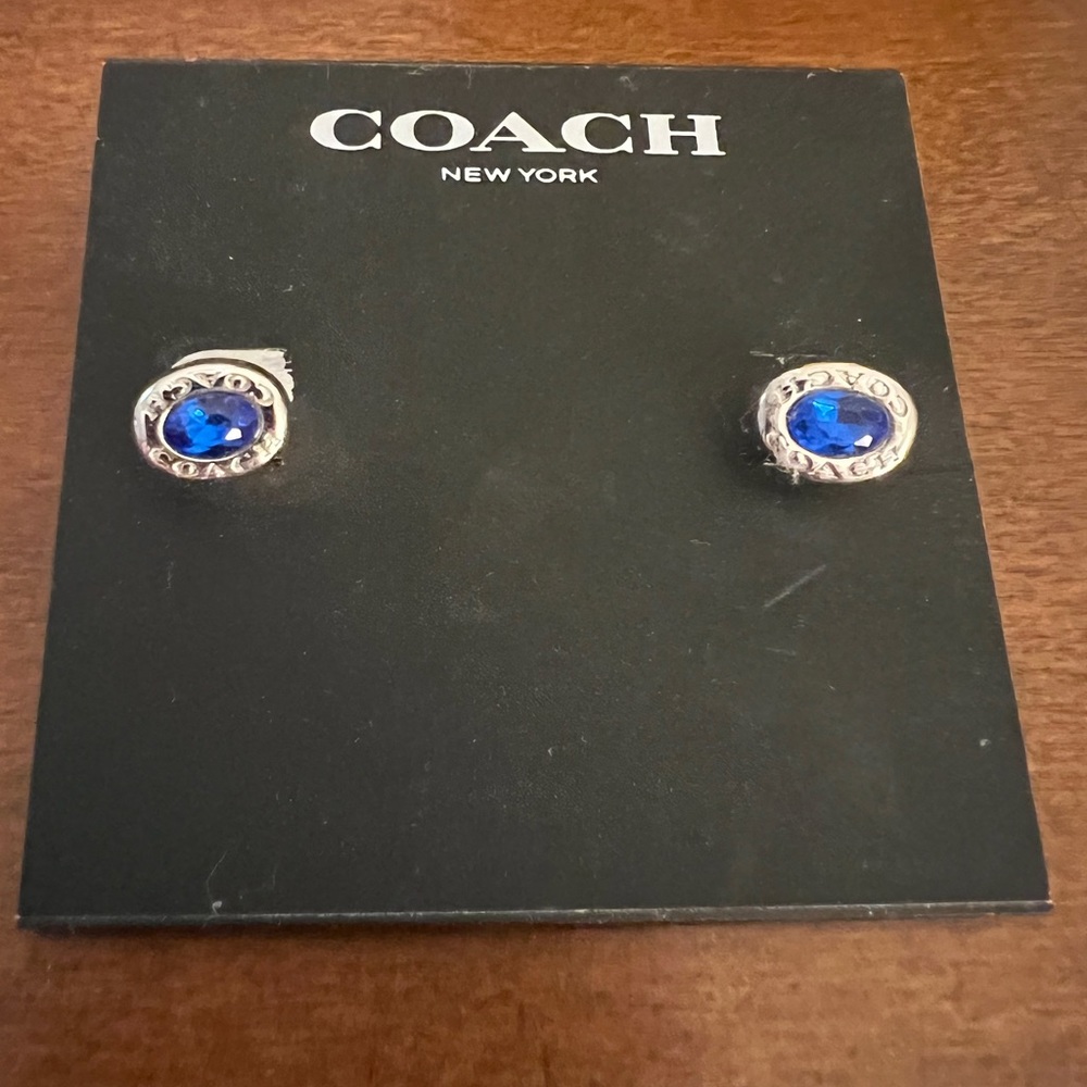 Coach earrings